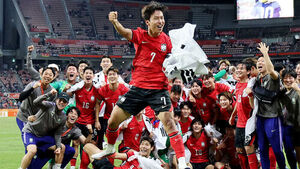 엄지성 맹활약 속 한국 축구 금메달 (사진=연합뉴스)