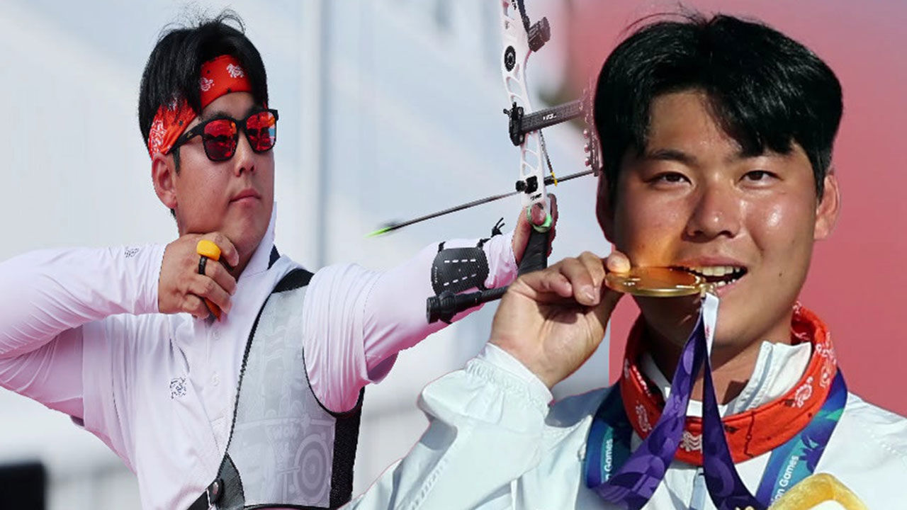 이우석, 양궁 2관왕…골프·클리이밍·태권도도 금메달
