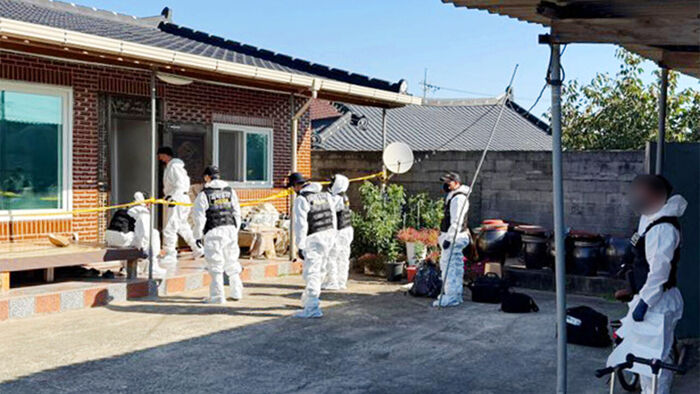 "결박 상태" 나주 부부 피살&hellip;용의자 기막힌 도주 모습