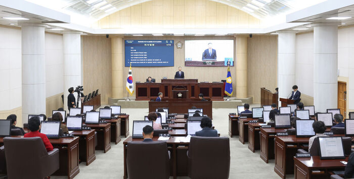 안산시의회 제306회 정례회 개회