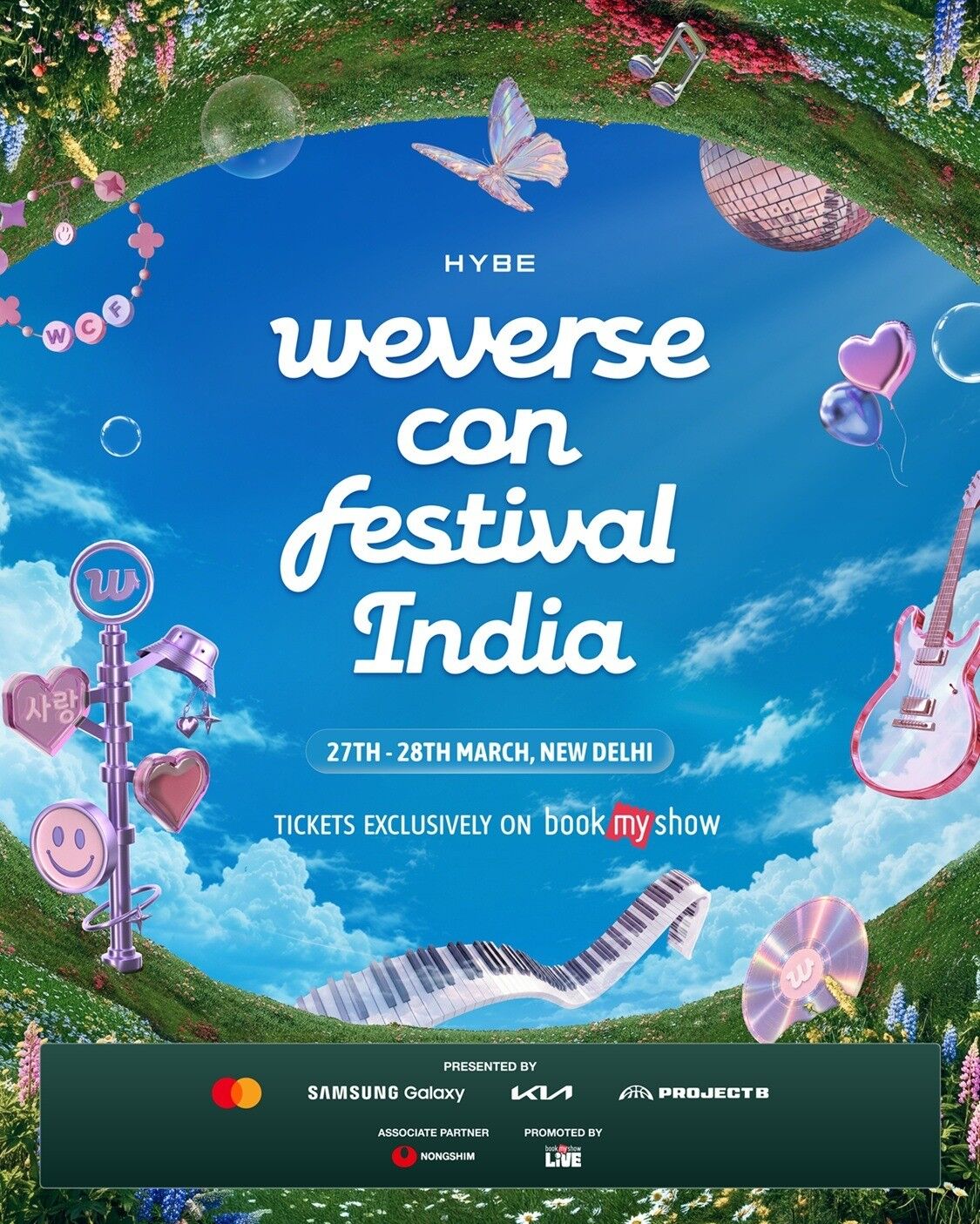 Weverse Con Festival India (Weverse Con Festival India) (Photo: Provided by HYBE, Yonhap News)