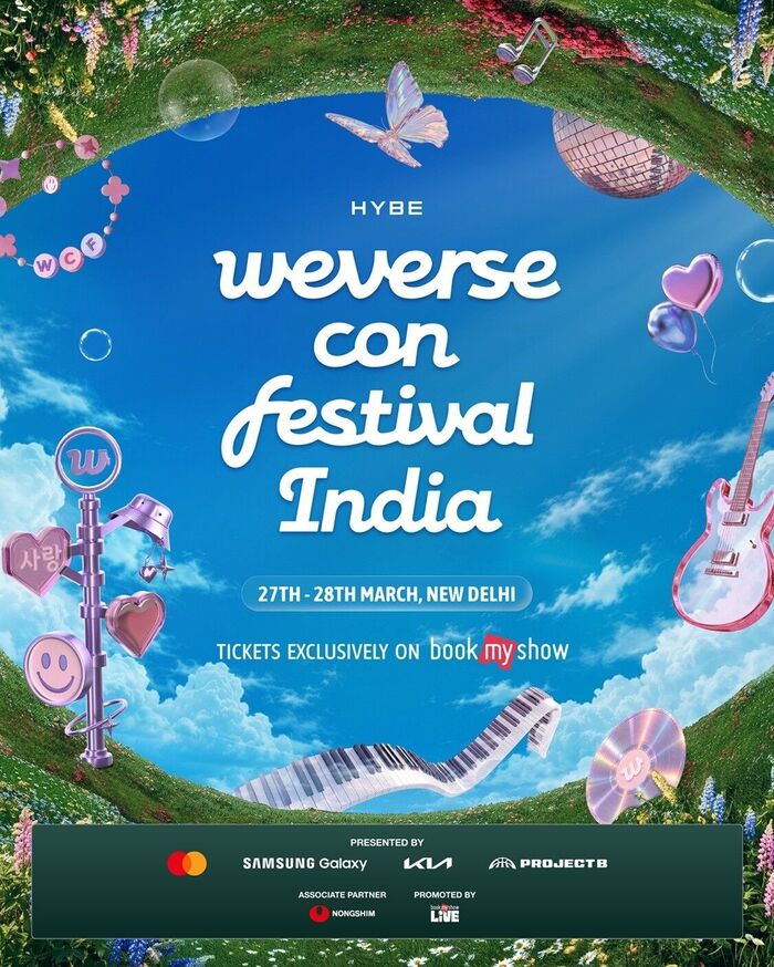 Weverse Con Festival India (Weverse Con Festival India) (Photo: Provided by HYBE, Yonhap News)