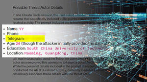 Financial Sector's 'AI Hacker' Chinese? Traces Left in AI