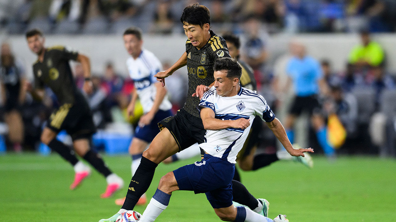 손흥민 퇴장 유도에도…LAFC, 10명 뛴 밴쿠버와 무승부