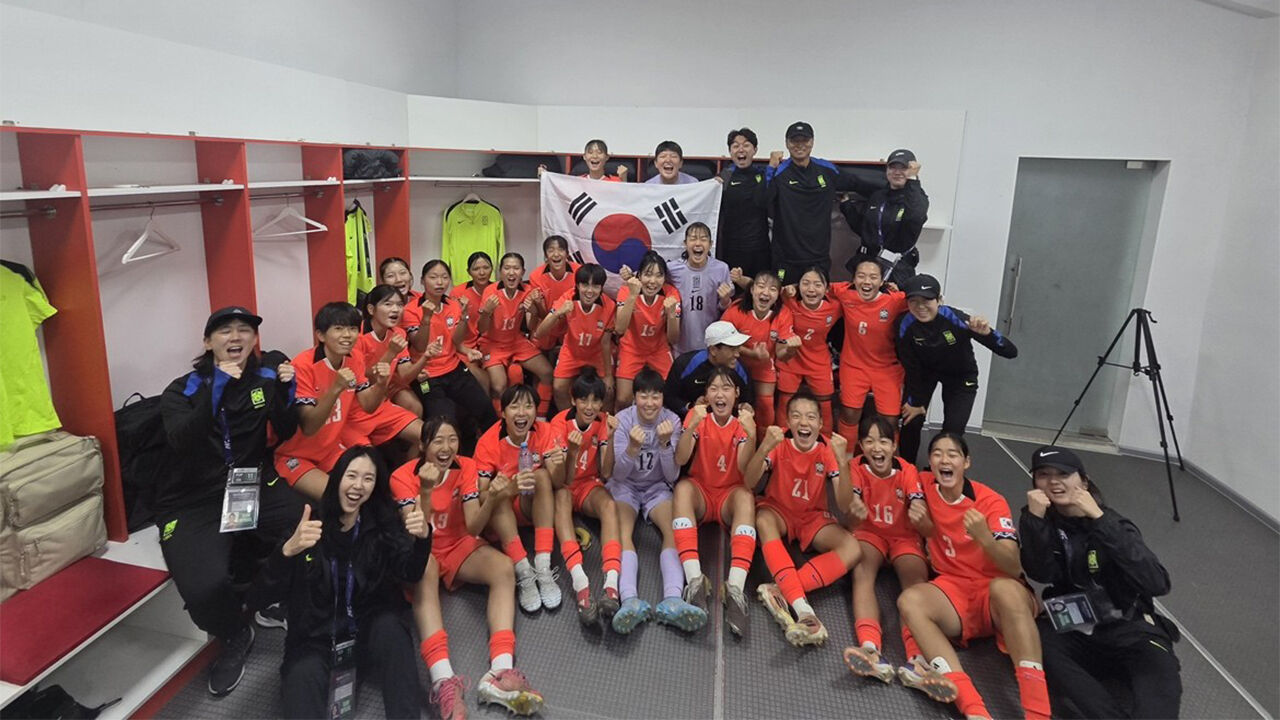 한국 U-17 여자 축구, 3전 전승으로 아시안컵 본선 진출