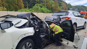 5 Vehicles Collide on Jangsu Section of Daejon-Tongyeong Expressway... 2 Dead, 11 Injured