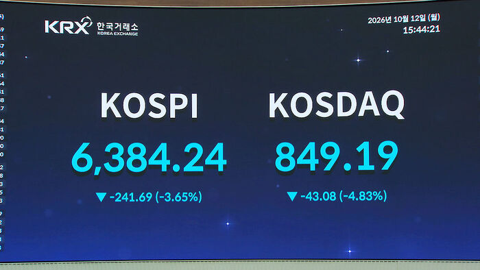 코스피 3.7% 급락&hellip;반등 활로 찾을까