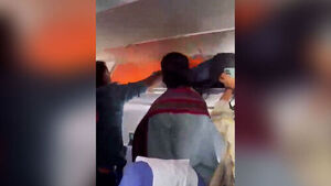 Sudden Flames Erupt in Mid-Air... What Caused the Fire?
