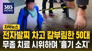 Incheon Stabbing Suspect in His 50s Carried Weapon During Foot Fungus Protest... Committed Crime While Wearing Electronic Bracelet