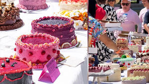 Over 1,000 Cakes Lined Up... What Is This Globally Popular Event?
