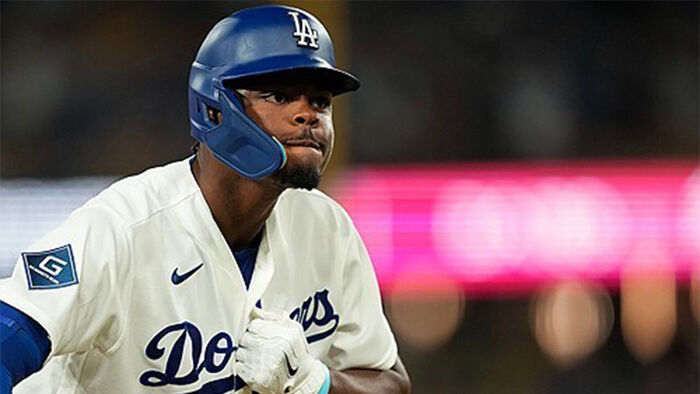 Dodgers rookie hitter Josue De Paula