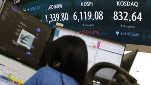 KOSPI Opens Higher After Plunging Yesterday, Rising Over 1%