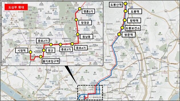 Public transport express operation plan