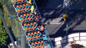 Screams Echo From Roller Coaster... Man in His 40s Falls to Death