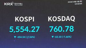 Black Thursday Stock Crash Wipes Out Over 400 Trillion Won in Market Cap in a Single Day