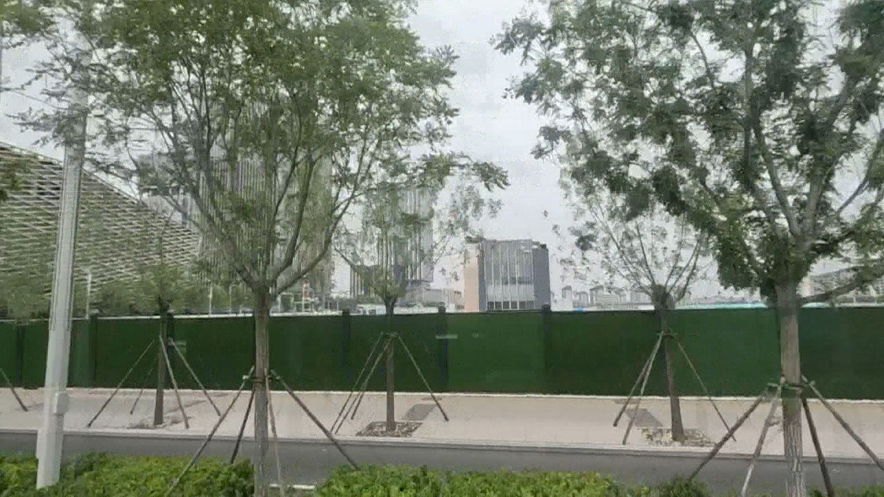 Construction site of Xi Jinping's new city 'Xiongan'