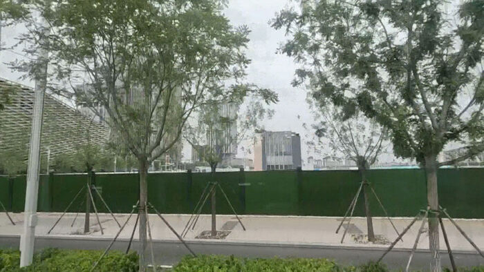 Construction site of Xi Jinping's new city 'Xiongan'