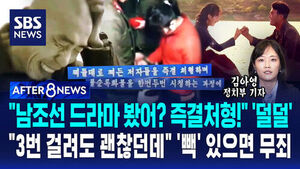 [AFTER 8NEWS] "남조선 드라마 봤어? 즉결처형!" '덜덜'&hellip;"3번 걸려도 괜찮던데" '빽' 있으면 무죄