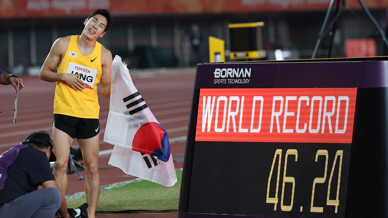 육상 장민호, 세계신기록으로 장애인AG 2관왕…400ｍ '46초 24'