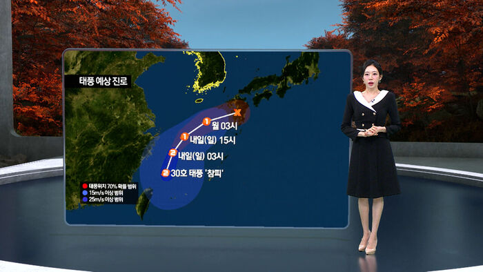 8뉴스 날씨 (임은진 기상캐스터)