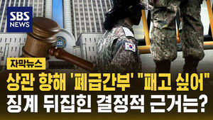 [자막뉴스] 상관 향해 '폐급간부' "패고 싶어"&hellip;징계 뒤집힌 결정적 근거는?