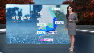 8뉴스 날씨 (안수진 기상캐스터)