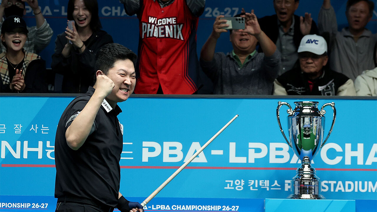 The moment Cho Wan-hee secured his victory