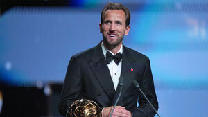 Kane Wins First-Ever Ballon d'Or, Becoming First Englishman in 25 Years