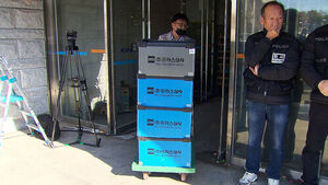 On-Site Inspection of 2.47 Million Ballot Papers at Olympic Park... CCTV Secured