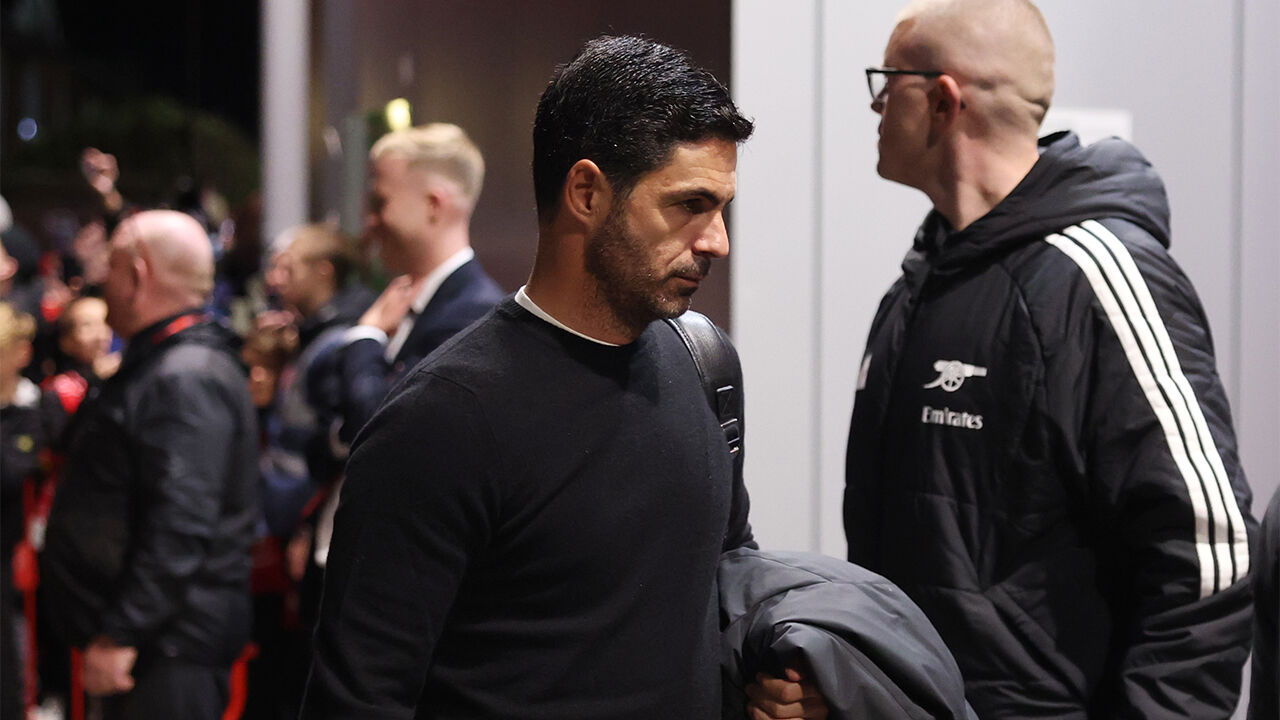 Arsenal manager Mikel Arteta
