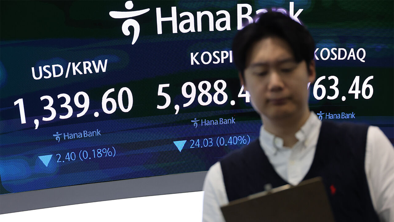 코스피 1.2%↓, 다시 6천피 밑으로…삼성전자 4%대 급락