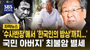 [자막뉴스] '수사반장'에서 '한국인의 밥상'까지&hellip;국민 아버지 최불암 별세