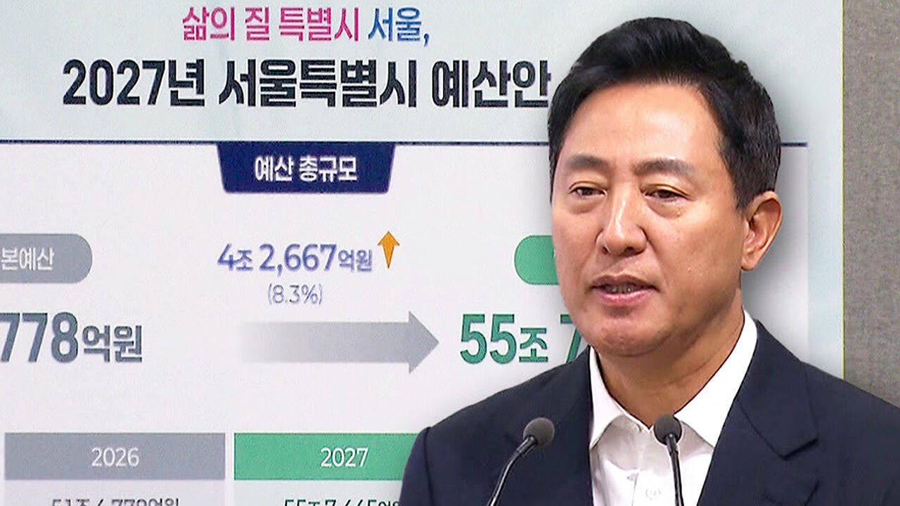 서울시 내년 예산 55.7조 원…'청년 AI·주거 안정' 집중 투자