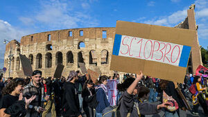 Europe on Alert Ahead of Halloween Protests, 100,000 Youth Protest in Italy