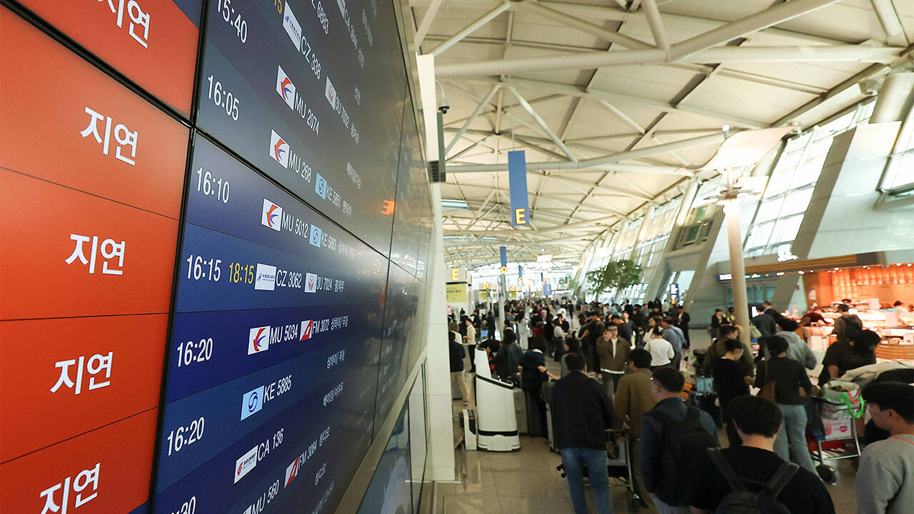 인천공항, 항공사 네트워크 장애로 출국 수속 차질