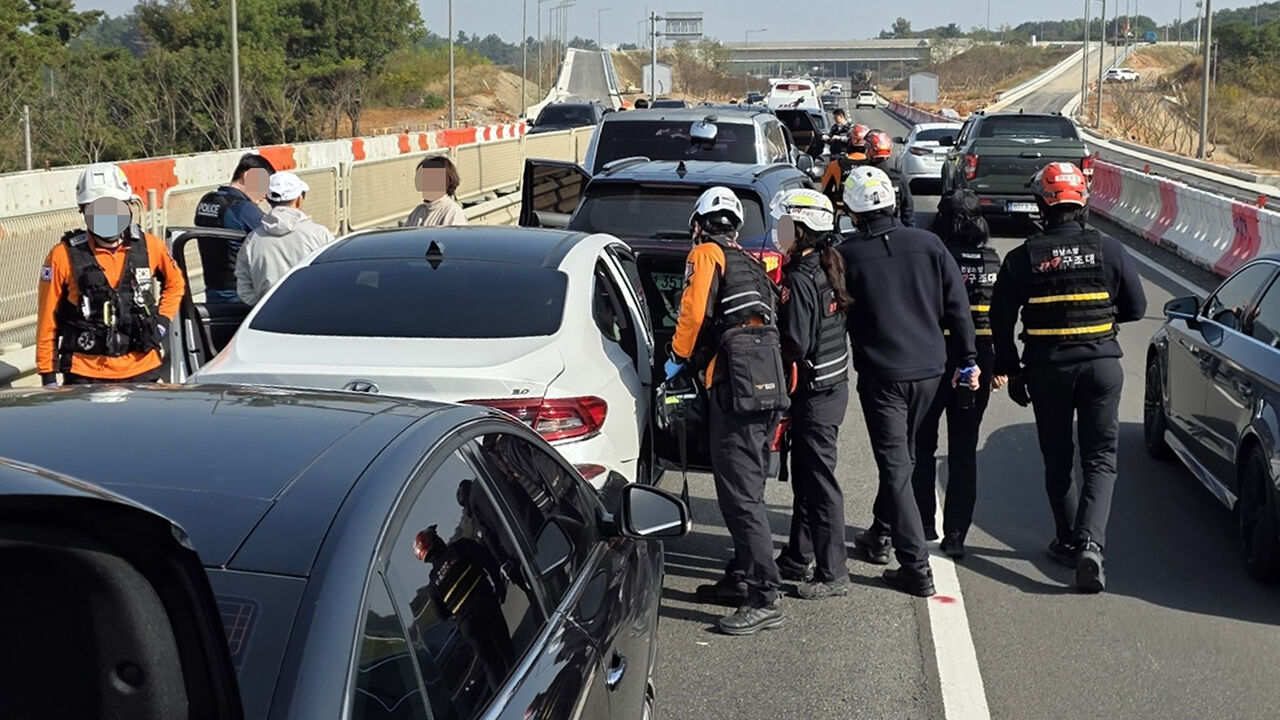나주서 3중·5중 추돌사고 잇따라…4명 부상