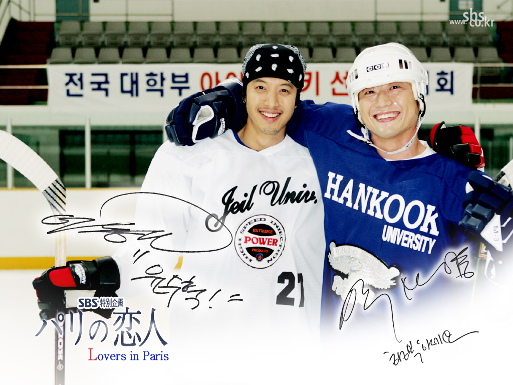 朴信阳金晶银李东健电视剧巴黎恋人日本版官网壁纸