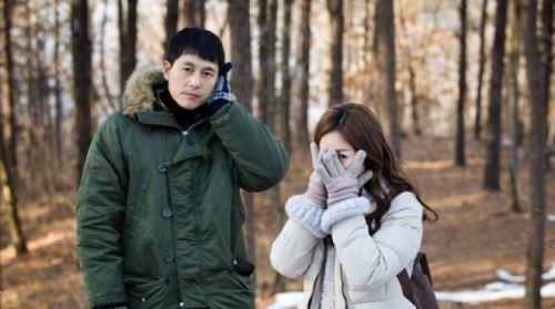 정우성-한지민, 엄동설한 촬영 ‘추위 피하는 방법은?’