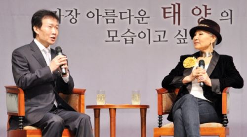 [포토]패티김, '은퇴기자회견 감회가 새롭네요'