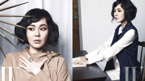 김윤진, 우아한 매력 발산 ‘그윽한 눈빛+드라마틱 표정’