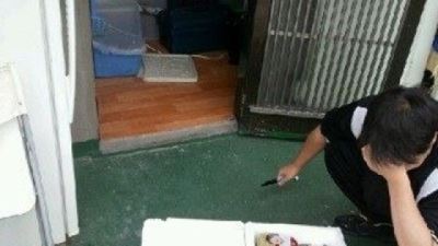 강풀, 정형돈에게 돈까스 선물 받고 감동..'우는 거야?'