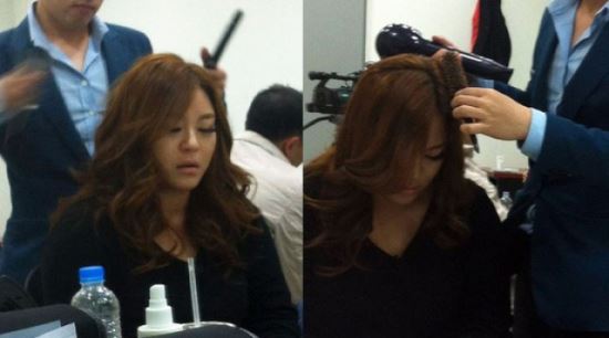 이영현, 대기실 떡실신...무슨 일이야?