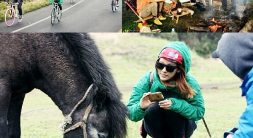 이효리, 김제동-이천희-장범준과 제주도 캠핑