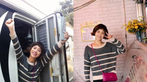 서영희가 폭발녀인 이유?&hellip;촬영장 깜찍모습 공개