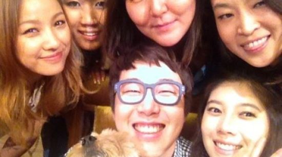 이효리, '골든12' 식구들과 마지막 촬영 기념샷 "안녕"