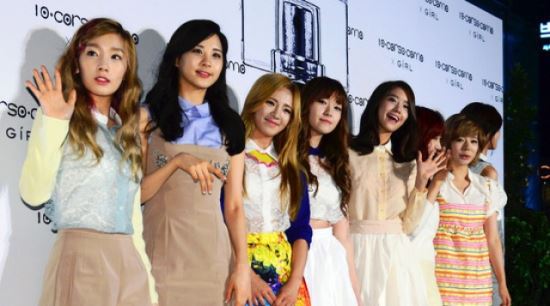 소녀시대, 방송관계자가 뽑은 실물 최강 아이돌