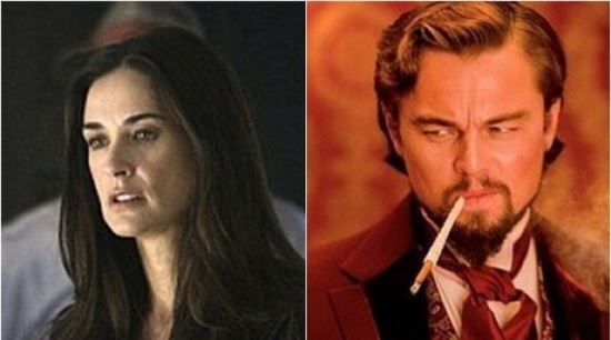 데미 무어, 연하남 디카프리오에 치근덕대다 '망신'