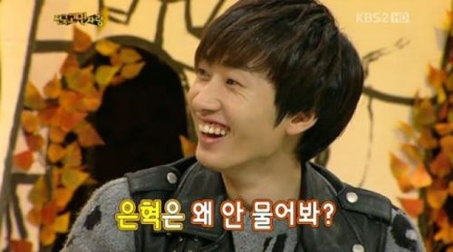 신동엽 은혁 위로 "뭘 물어봐"&hellip;혹시 위로 아닌 디스?