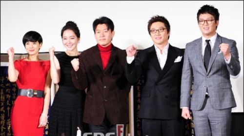 [E!포토]영화 '박수건달' 파이팅!