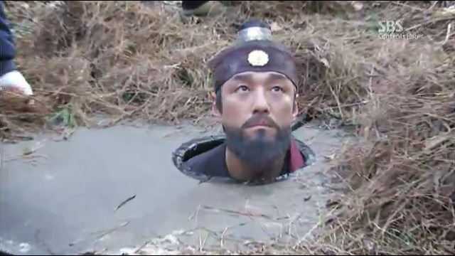 '대풍수' 지진희, 이렇게 땅에 묻혔다